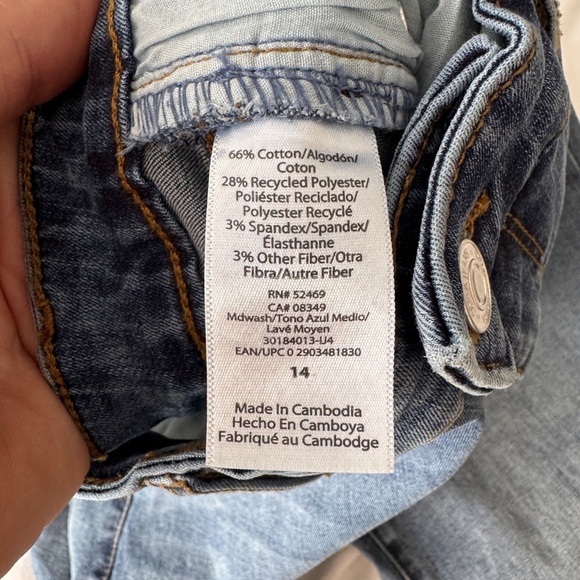 Sofia Jeans Women's Super Hi-Rise Curvy Boot AMAYA Blue Jeans Distressed Size 14 - Picture 10 of 16